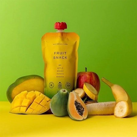 NUTRINOLAB Cloudy Tropical Mix Äpple, Mango, Papaya and Banan 200g