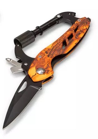 Karbinhakekniv Multi Orange