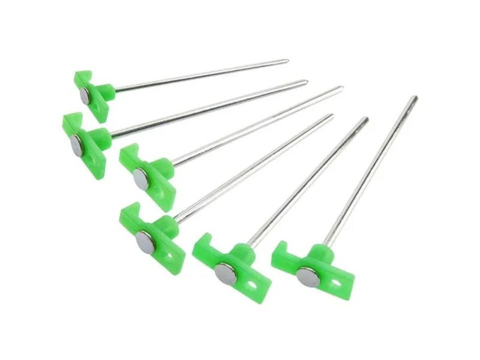 Tältpinne Kraftig Fluorescerande, 5-pack