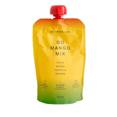 NUTRINOLAB Go Mango Mix – Äpple, mango, papaya och banan