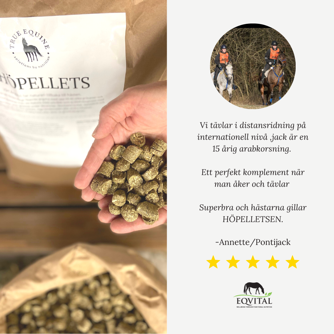 HÖPELLETS 15 säckar á 20kg, frakt ingår.