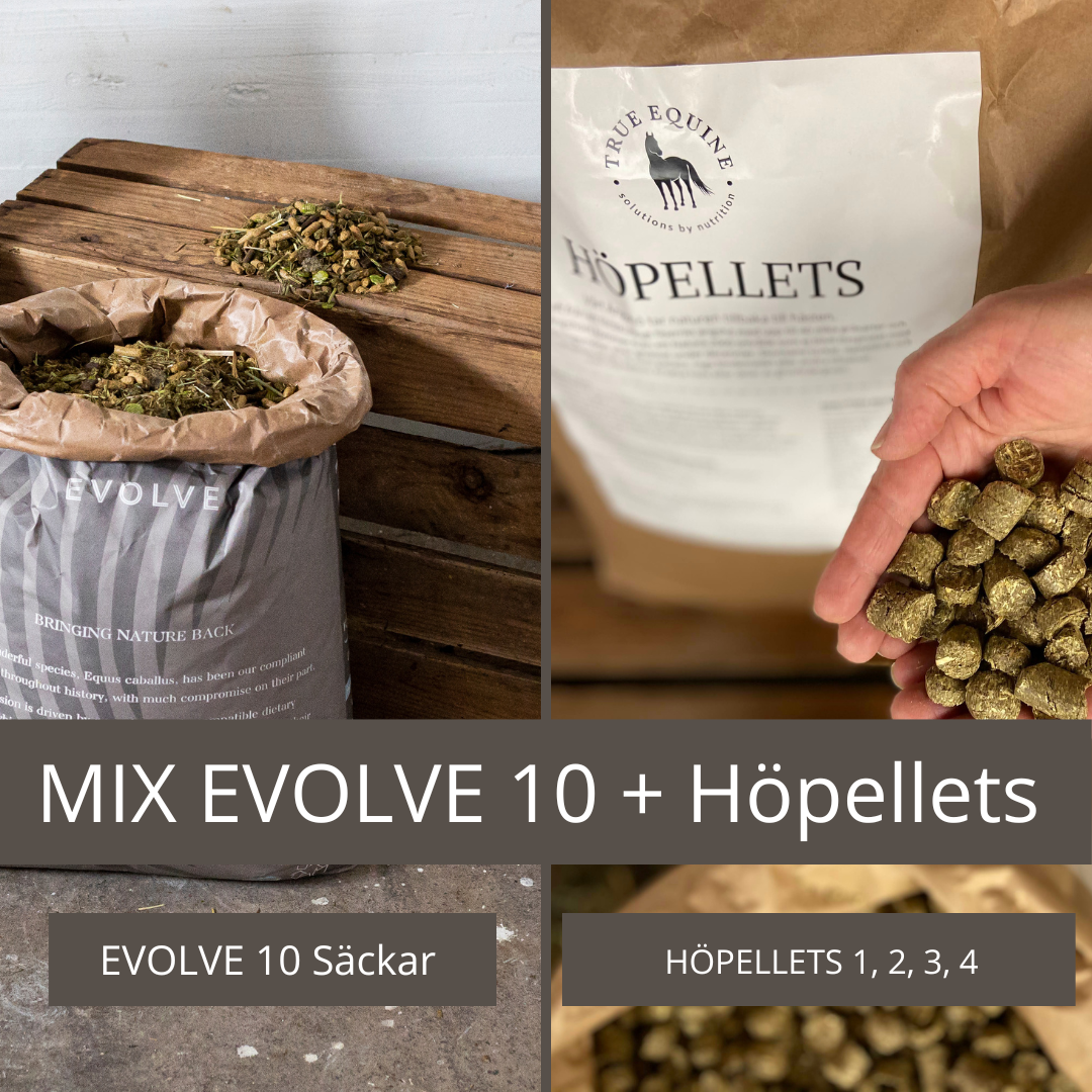 MIXPALL: Evolve 10st och Höpellets