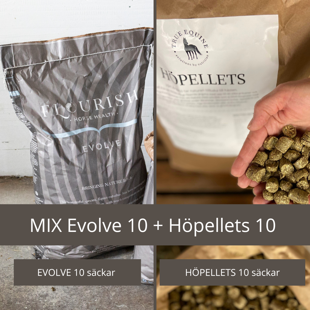 MIXPALL: Evolve 10st och Höpellets