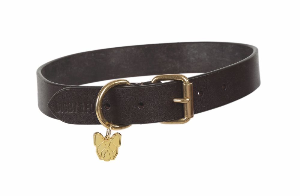 DIGBY & FOX LÄDER HALSBAND