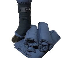 Equiline quilted bandageunderlägg 4-p