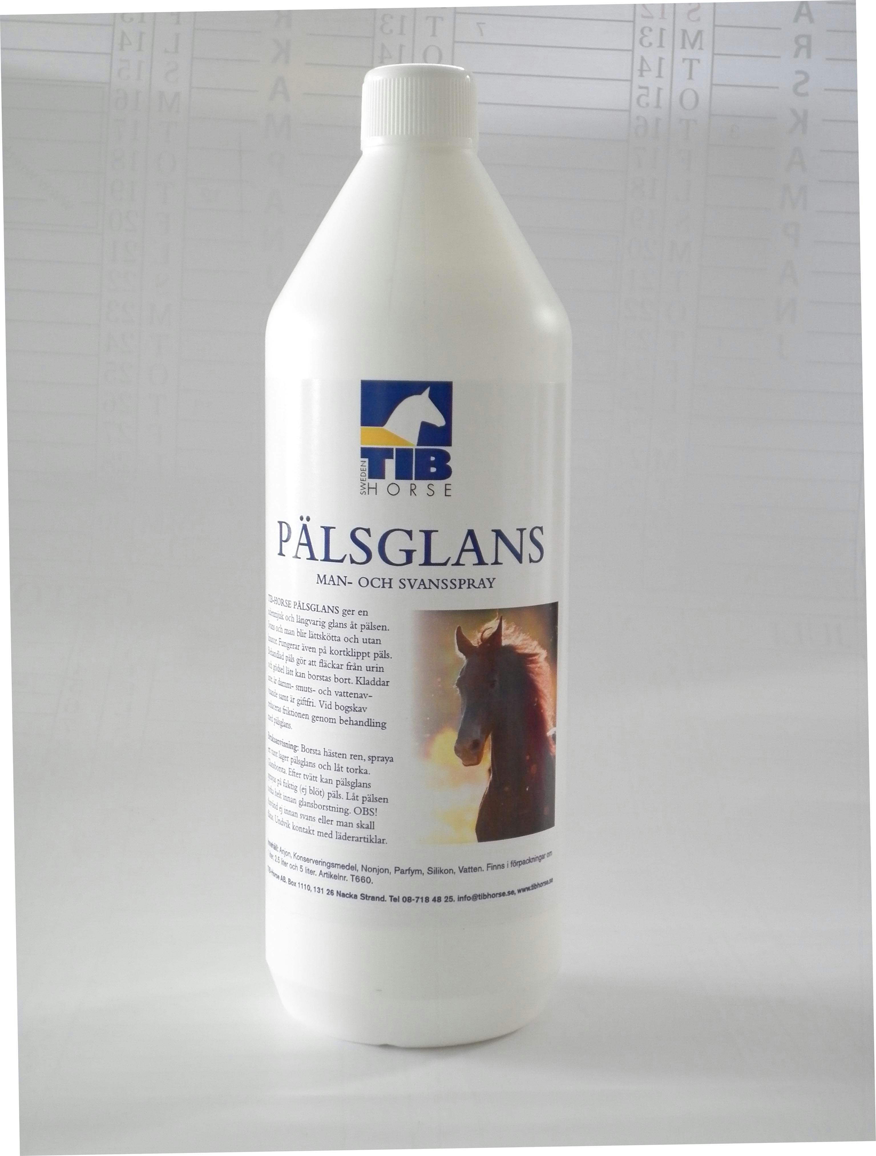 TIBHORSE PÄLSGLANS 1 LITER