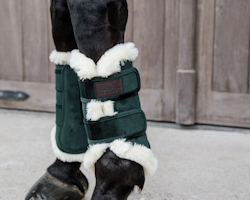 Kentucky Brushing Boots Velvet Contrast