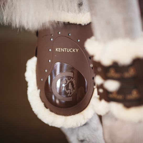 Kentucky Sheepskin Fetlock Boots Elastic