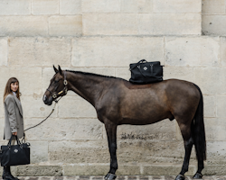 Grooming Delux Chestnut Weekend Bag