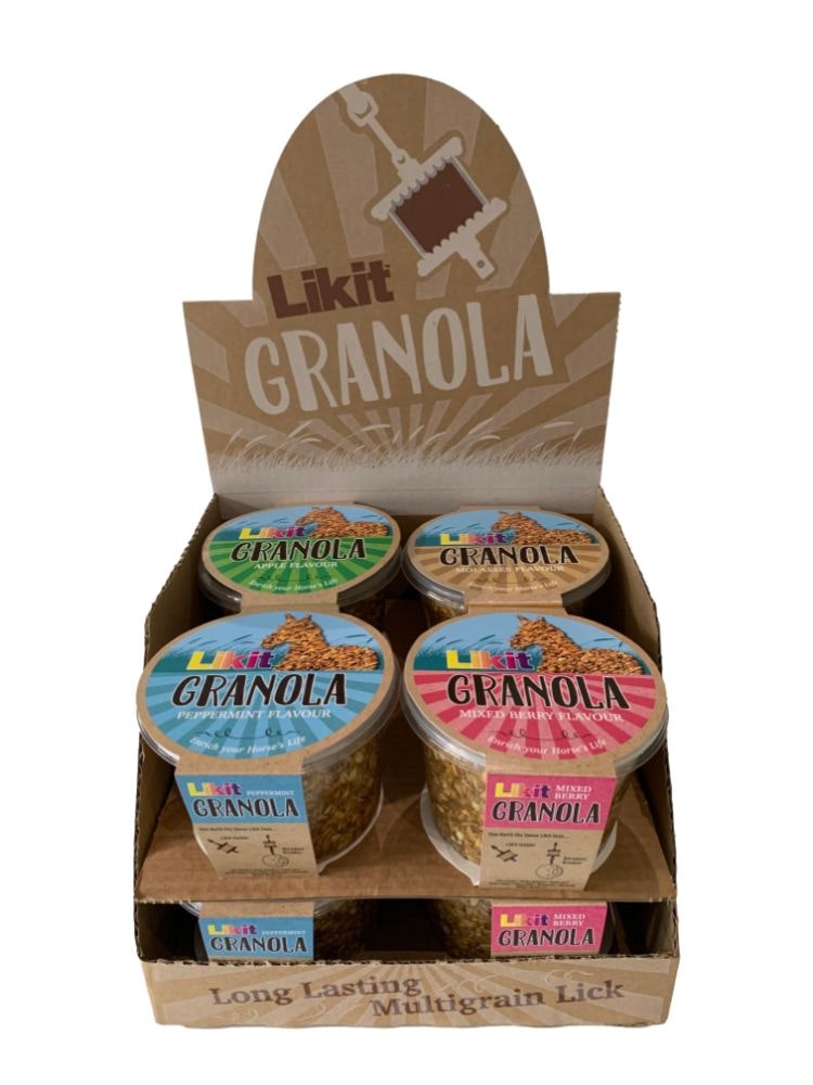 LIKIT GRANOLA SLICKSTEN 550G (MED HÅL)