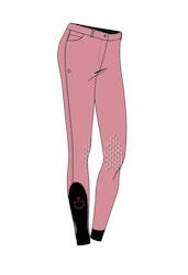 CT Junior ridbyxa Dusty Pink