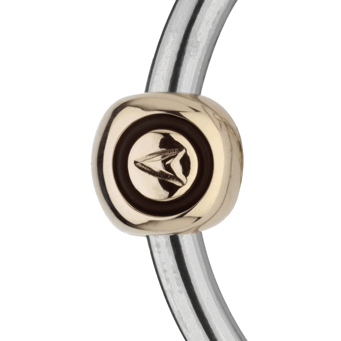 novocontact Loose Ring snaffle 14 mm double jointed - Sensogan