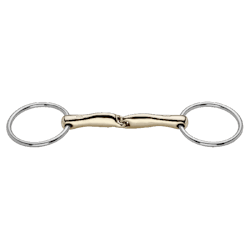 novocontact Loose Ring snaffle 16 mm single jointed - Sensogan