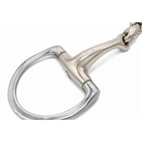 Dynamic RS Eggbutt bit with D-shaped rings 14 mm double jointed