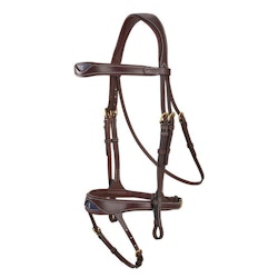 Ikonic Elite Träns anatomisk nosgrimma med logga