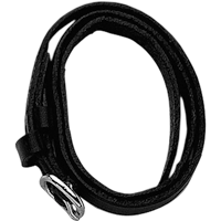 KK leather curb strap 59 cm black