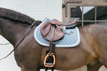 Kentucky Saddle Pad Plaited Cord Jumping