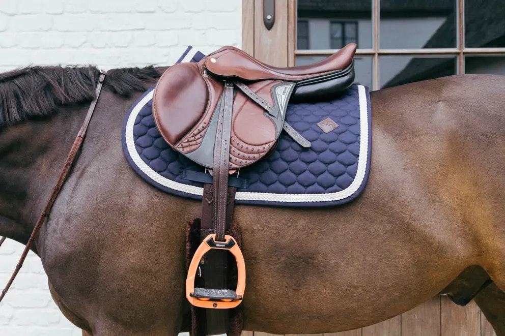 Kentucky Saddle Pad Plaited Cord Jumping