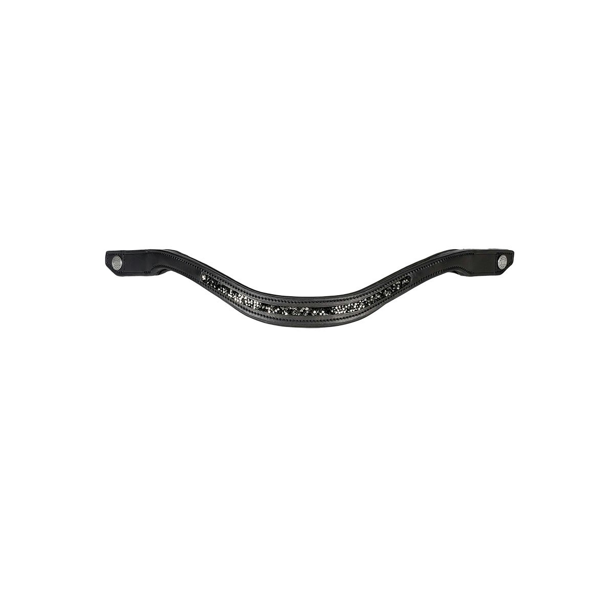 Antarès Precision Crystal pannband – svart glitter