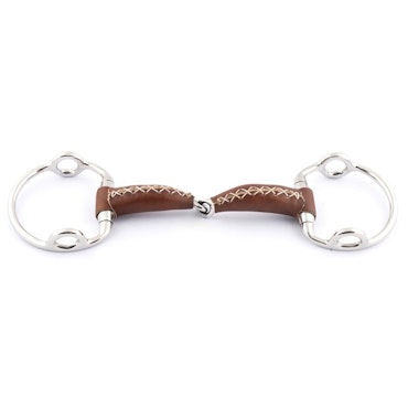 JumpIn Leather Covered Gag bit