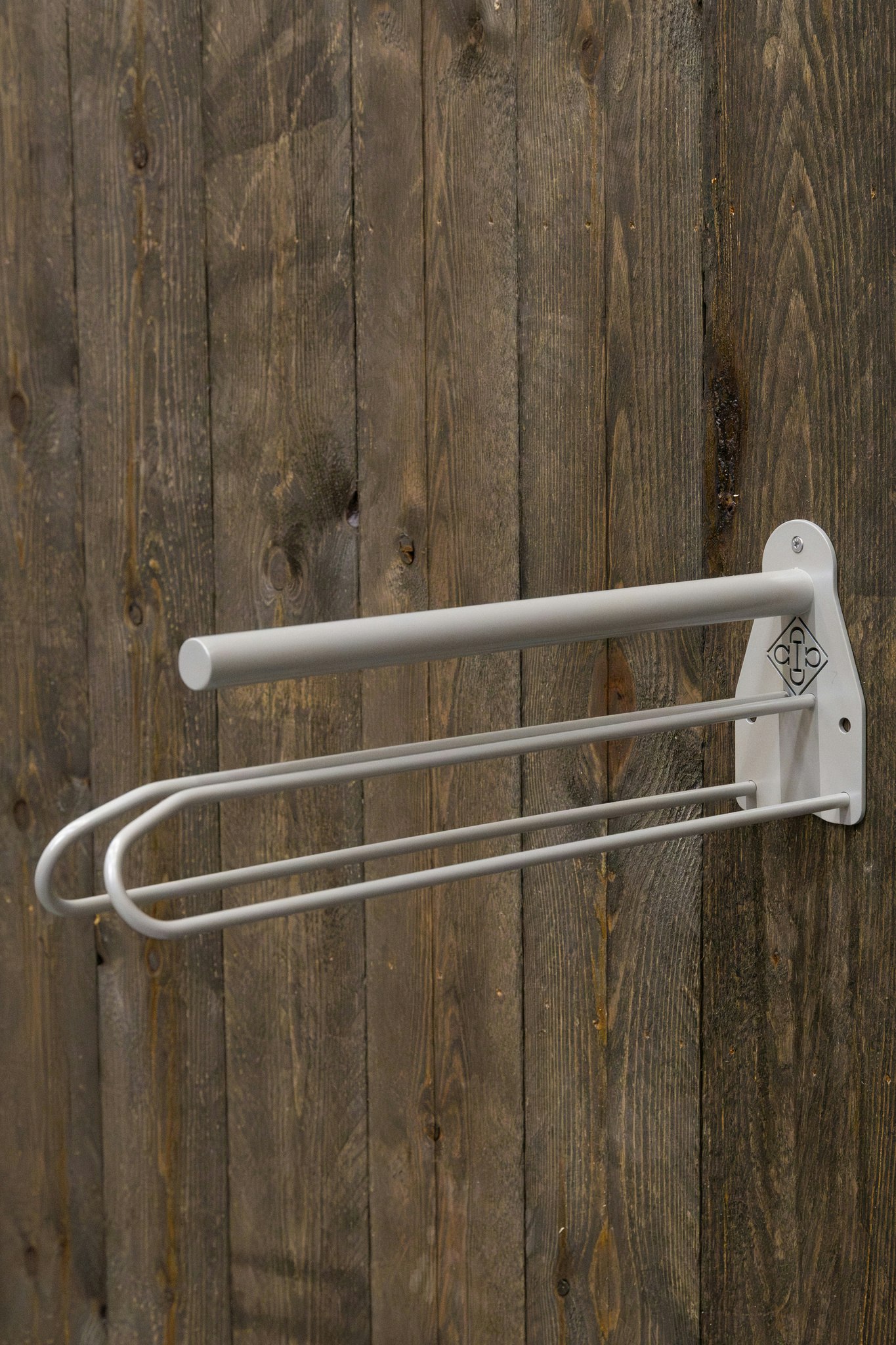 Grooming Deluxe Saddle Rack metal with saddle pad holder
