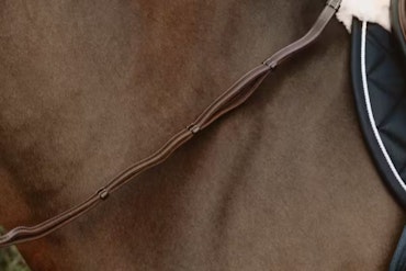 Dyon Läderhandtagstyglar 1/2"