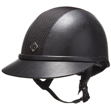 Charles owen SP8 Plus Leatherlook ridhjälm