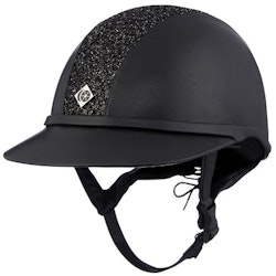 Charles owen SP8 Sparkly Plus Leatherlook ridhjälm