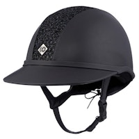 Charles owen SP8 Sparkly Plus Leatherlook ridhjälm