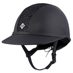 Charles owen SP8 Sparkly Plus Leatherlook ridhjälm