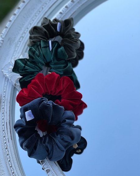 Scrunchies i velour