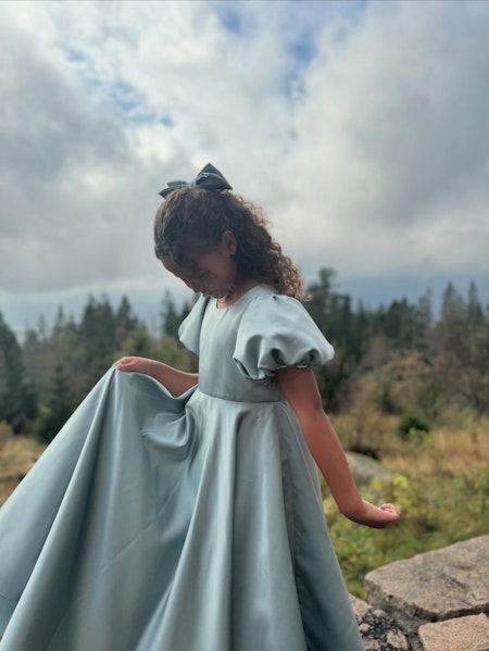 Princesse dress 8 år