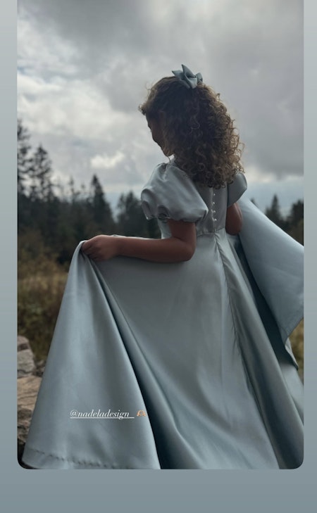 Princesse dress 8 år