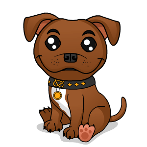 iMessage Sticker App - Staffordshire Bull Terrier 1935