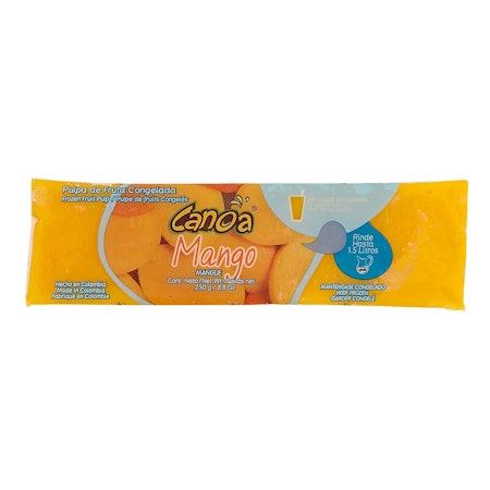 Fryst Mango pulpa 250gr