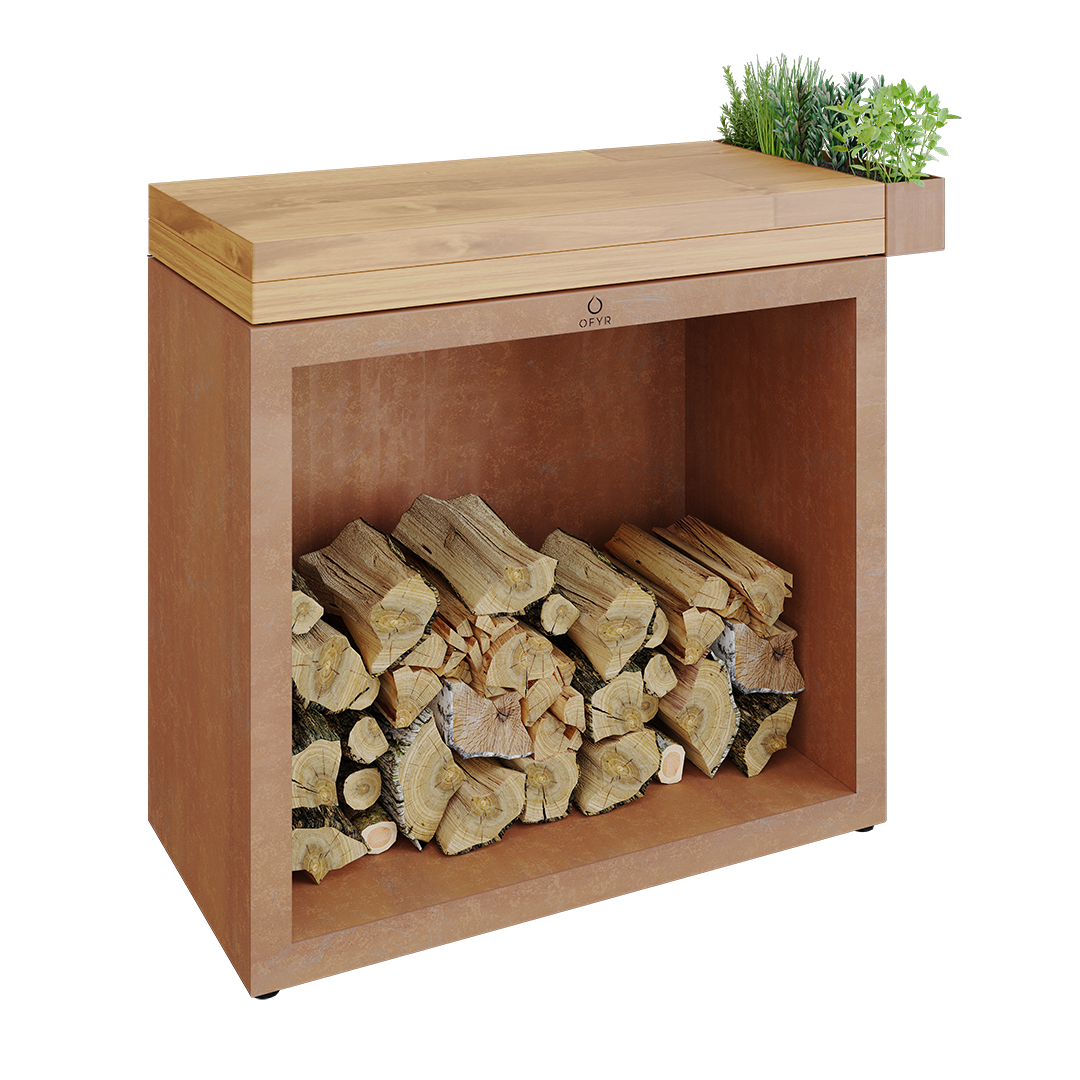 OFYR Butcher Block Storage 90 TW