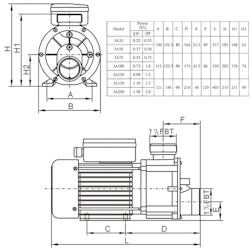 Cirkulatonspump Lx Whirlpool JA50