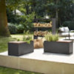 OFYR Herb Garden Bench Black