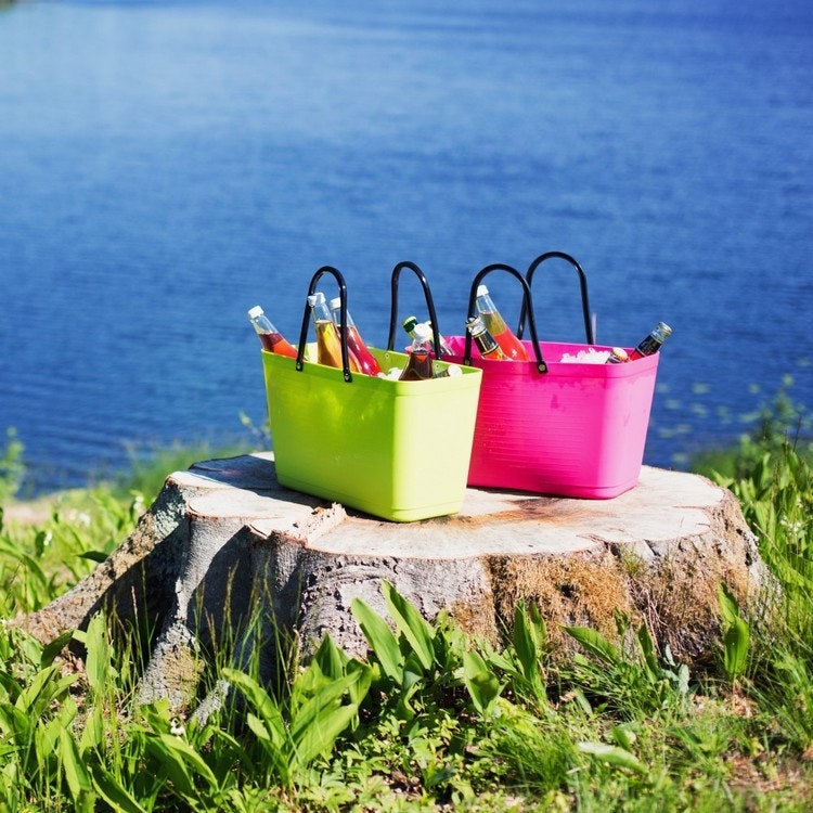 Hinzaväska liten grön, Green Plastic