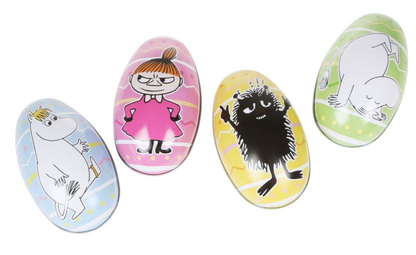 Mumin påskägg i plåt Lilla My