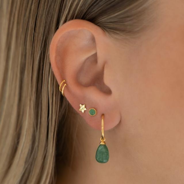 Nordahl Jewellery örhängen Star silver