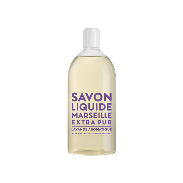 Savon de Marseille Extra Pur Aromatic Lavender, 1 liter refill