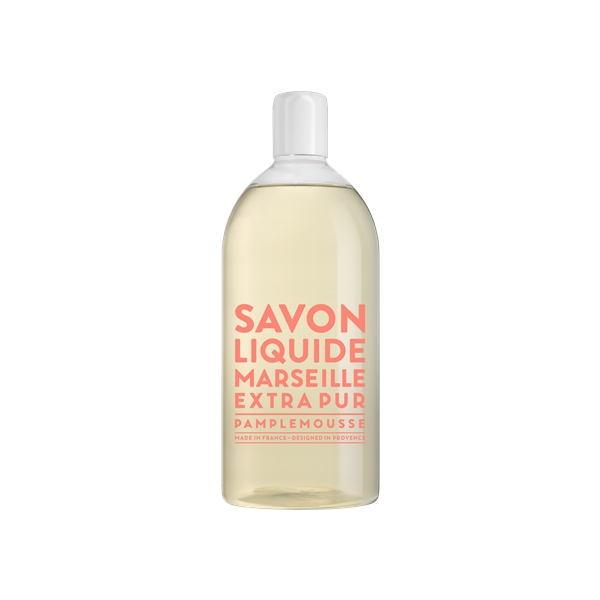 Savon de Marseille Extra Pur Pink Grapefruit, 1 liter refill