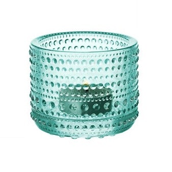 Iittala Kastehelmi ljuslykta vattengrön