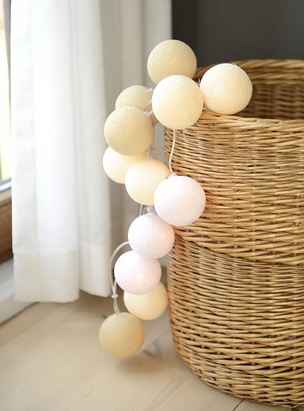 Irislights ljusslinga Creamy white