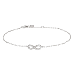 Joanli Nor armband Agna eternity silver