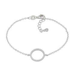 Joanli Nor armband Anna cirkel silver