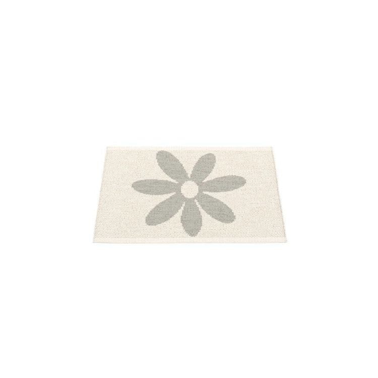 Pappelina matta Lilo warm grey · vanilla 70x50 cm