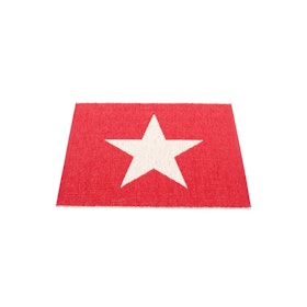 Pappelina matta Viggo Small One Red · Vanilla 70x90 cm