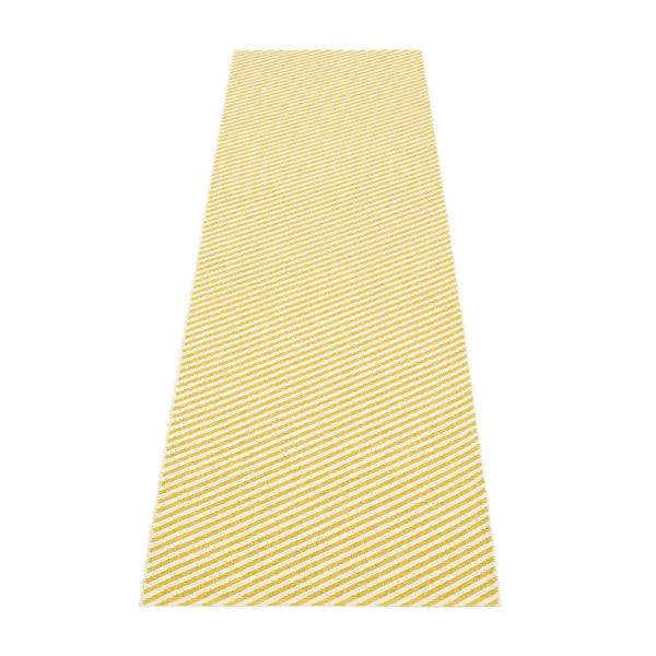 Pappelina matta Will mustard · vanilla 70x250 cm